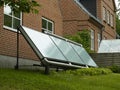 Solar panel for green, environmentally friendly energy Royalty Free Stock Photo