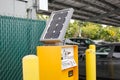 Solar panel parking