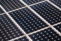 Solar panel photoelectric cells Royalty Free Stock Photo