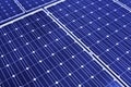 Solar panel. Photovoltaic, renewable savings Royalty Free Stock Photo