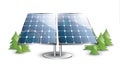 Solar panel set Royalty Free Stock Photo