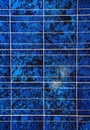 Solar panel surface close up Royalty Free Stock Photo