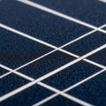 Of a solar panel surface featuring intersecting white lines over a textured Royalty Free Stock Photo