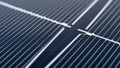 A solar panel surface showing the grid like pattern of photovoltaic Royalty Free Stock Photo