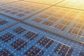 Solar Panel Texture Royalty Free Stock Photo