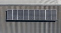 Solar Panel Top Down Residential Roof Australia Royalty Free Stock Photo