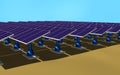 Solar panels Royalty Free Stock Photo