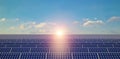 Solar Panels - Background Royalty Free Stock Photo