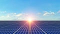 Solar Panels - Background Royalty Free Stock Photo