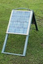 Solar panels cells Royalty Free Stock Photo