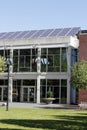 Solar Panels on Library Roof