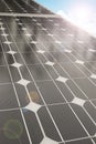 Solar panels - photovoltaic Royalty Free Stock Photo