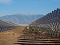 Solar Panels in a Power Plant