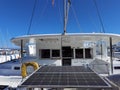 Solar panels for saiiling ship boat yatch nautical vessel equipmnent
