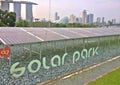 Solar park - Marina barrage, Singapore