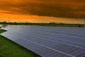 Solar park Royalty Free Stock Photo