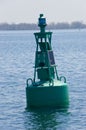 Solar Pawered Buoy Royalty Free Stock Photo