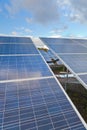 Solar photovoltaics panels Royalty Free Stock Photo