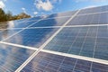 Solar photovoltaics panels Royalty Free Stock Photo