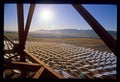 Solar Plant Construction in California Mojave Desert