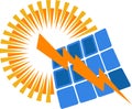 Solar power logo