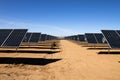 Solar power panel energy farm