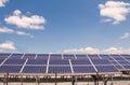 Solar power panels for innovation green energy for life