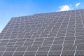 Solar power panels ,Photovoltaic modules for innovation green energy for life Royalty Free Stock Photo