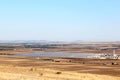 Solar power plant near Guadix, Andalusia, Spain Royalty Free Stock Photo