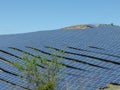 Solar power plant south of france, puimichel, provence