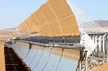 Solar power station near Guadix, Andalusia, Spain Royalty Free Stock Photo