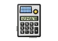 Solar-powered calculator Royalty Free Stock Photo