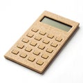 Solar powered calculator from recycled materials Royalty Free Stock Photo