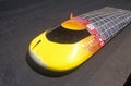 Solar powered car at the Solar and Electric 500, AZ Royalty Free Stock Photo