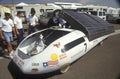 Solar powered car at the Solar and Electric 500, AZ