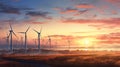 the serene beauty of a solar-powered desalination plant, where renewable energy transforms seawater into a valuable resource Royalty Free Stock Photo