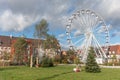 The solar-powered Ferris wheel at the Colmar Christmas market in 2022