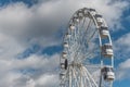 The solar-powered Ferris wheel at the Colmar Christmas market in 2022