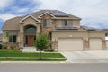 Solar Powered Home in Utah Royalty Free Stock Photo