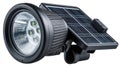 Solar Powered LED Spotlight Royalty Free Stock Photo