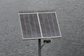 Solar powered outdoor light waterside