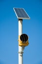 Solar powered streetlight