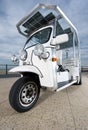 Solar powered tuc tuc Royalty Free Stock Photo