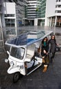 Solar powered tuc tuc