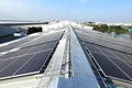 Solar PV on Industrial Roof with Facilities