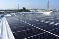Solar PV on Industrial Round Shape Roof