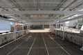 Solar PV Panels Installed over Carpark Ramp Royalty Free Stock Photo