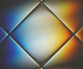 The solar spectrum is reflected in the glass tile