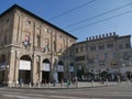 City Hall palace in Parma. 