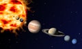 Solar system Royalty Free Stock Photo